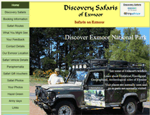 Tablet Screenshot of discoverysafaris.com